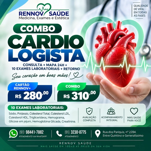 Combo Cardiológico Completo