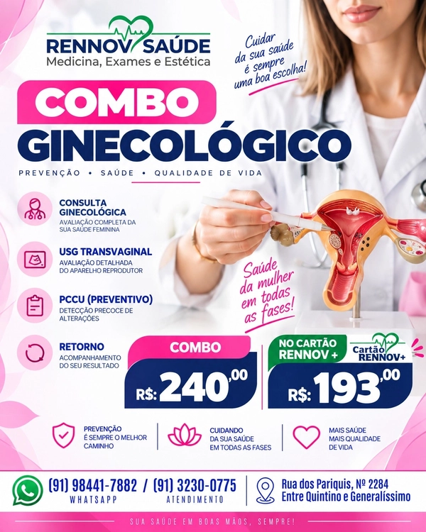 Combo Ginecológico