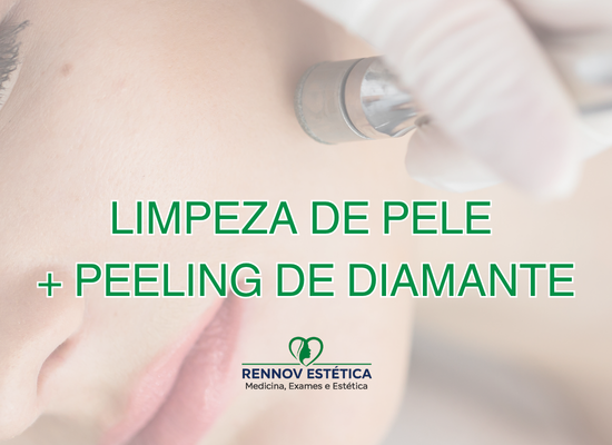 Limpeza de Pele com Peeling de Diamante